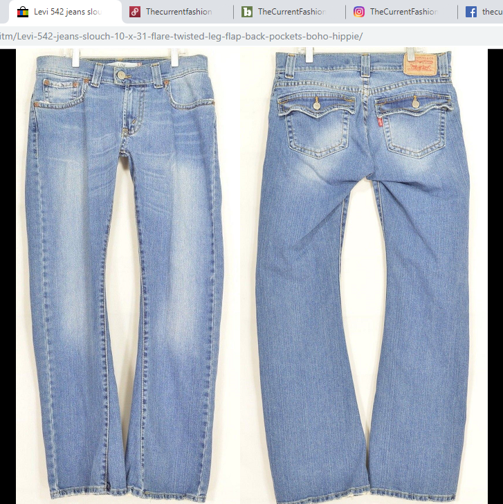 levis 542 jeans